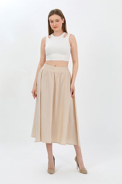 Hebb Club Midi Strawberry Skirt