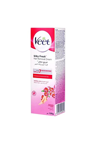 Veet كريم فيت لإزالة الشعر للبشرة العادية اللون الوردي 100 مل