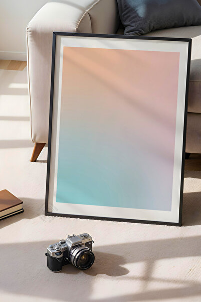 Basquiart Poster cu ramă neagră din seria Aura, numărul tabloului: 26