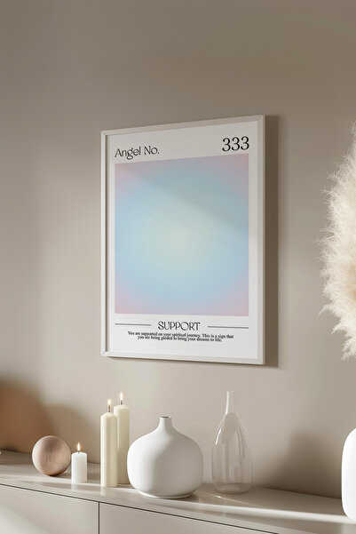 Basquiart Poster cu ramă albă din seria Aura, Tablou nr:7