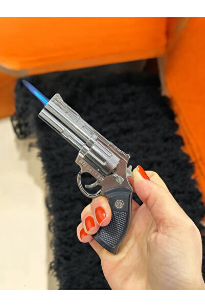 HK GİFT SHOP Smith Wesson 357 Magnum Mini Toplu Tabanca Çakmak