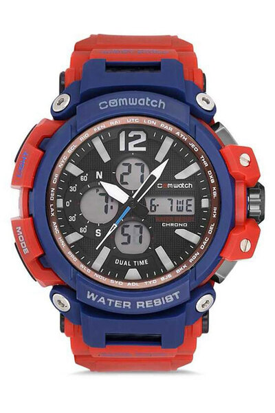 CATELLİ Men's Sports Wristwatch Analog & Digital Function 2 Years Warranty Al...