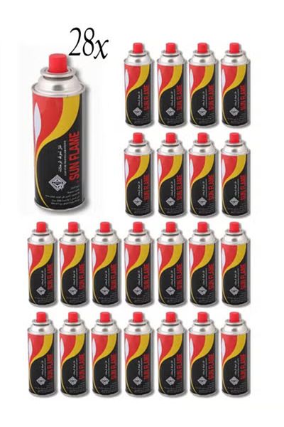 Generic Carton of 220g camping gas canisters, 28 cans