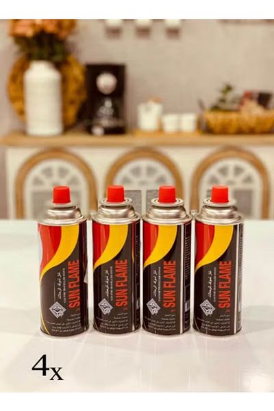Generic 4 gas cans for camping stove, 220 grams, Korean