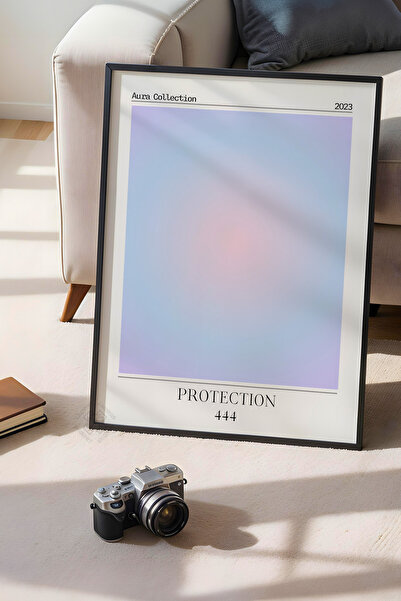 Basquiart Αφίσα της σειράς Aura με μαύρο πλαίσιο, Αριθμός πίνακα: 192