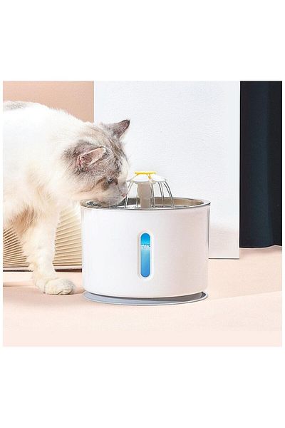 Avex Adapator electric automat pentru caini si pisici, model fantana, capacitate 2.4l, alimentare 5V, 1.5W