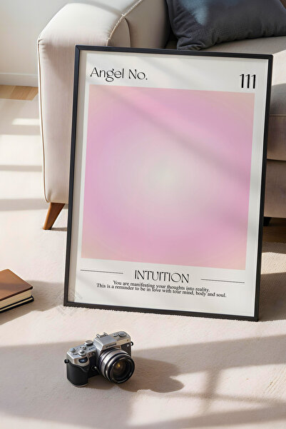 Basquiart Poster cu ramă neagră din seria Aura, numărul tabloului: 5