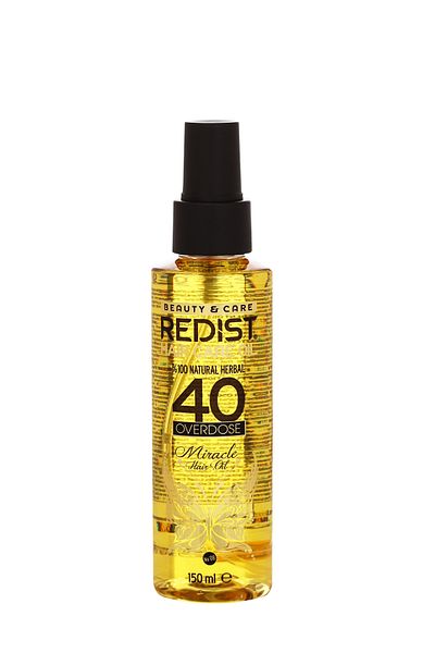 Redist 150 ml Hair Care Oil - Special for Extremely Damaged Hair, Repairing of 40 Herbs