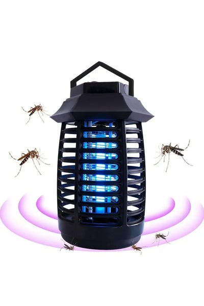Pest Repeller Uv Işıklı Sinek Öldürücü Elektrikli Sivrisinek Yakalayıcı Öldür...