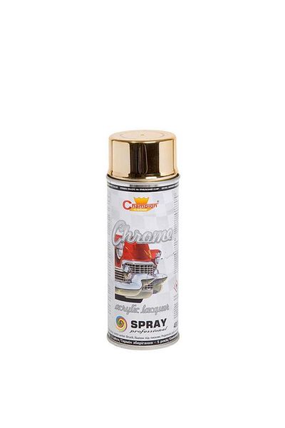 Avex Spray Paint Chrome Gold 400ml Champion Color