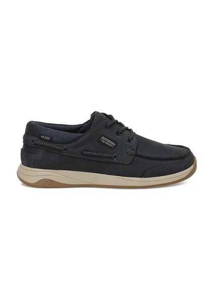 Dockers 238588   40/45 Men's Genuine Nubuck Leather Thick Sole Daily Lace-Up Navigator Shoes