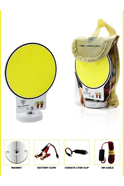 TOBYS TBS DESIGN New CRL-B11 360? Light Portable Work Light LED Camping Lantern Multicolor Magnetic Base
