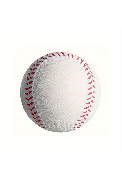 Choice White Unisex-Adult Lightweight Training Softball - Durable & Safe Elastic PU Foam Baseball For Indoo