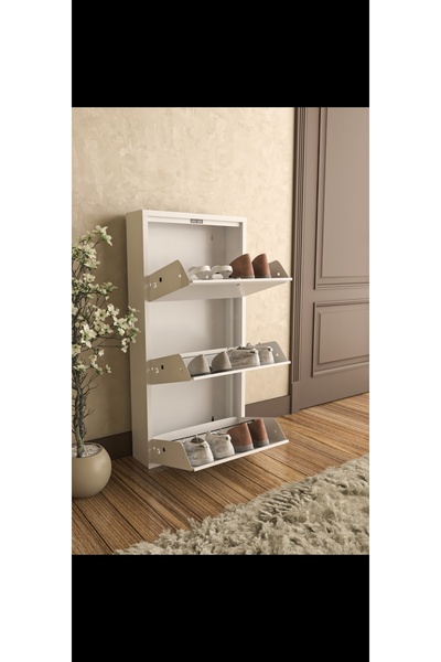 İdeal home İdeal home 3 lü metal ayakkabılık