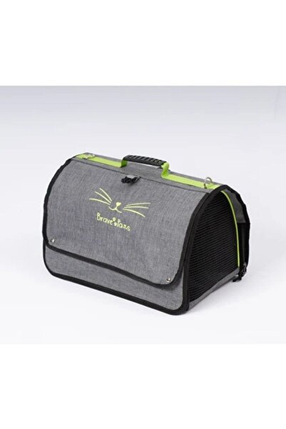 BRAVE PAWS Flybag Model Perdeli Yırtılmaz Fileli Kedi ve Köpek Havayolu Taşım...