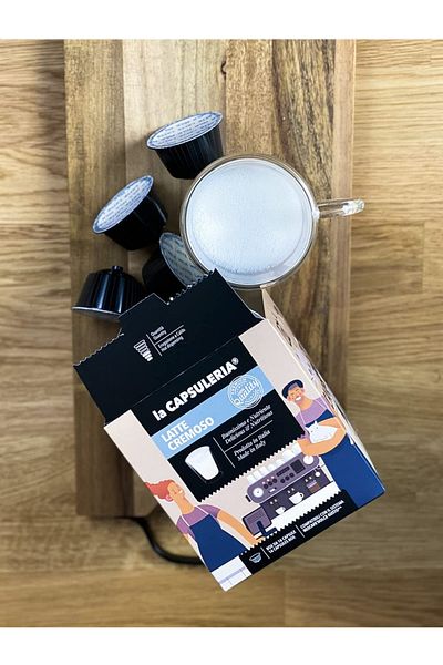 La Capsuleria Lapte, 16 capsule compatibile Dolce Gusto, La Capsuleria