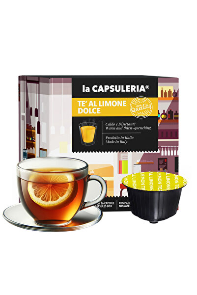 La Capsuleria Ceai de lamaie, 16 capsule compatibile Dolce Gusto, La Capsuleria