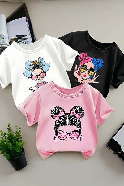 MYADA Special Design Everything For Girls Σετ με στάμπα 3 Trend T-Shirt 23639