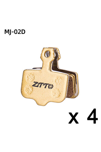 ZTTO وسادات فرامل دراجات هوائية معدنية بالكامل MJ-02D (4 أزواج) لـ MT200 M800...