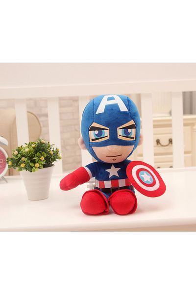 Choice 05 27cm Man Spidermaned Plush Toys Movie Dolls MarvelAvengers Soft Stuffed Hero Captain America Iron