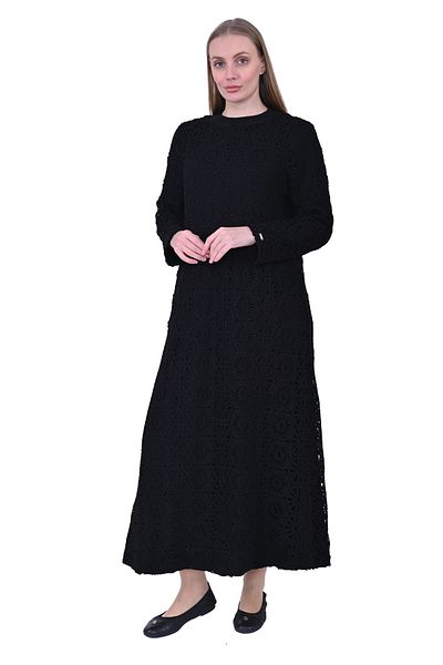 Invee Invee 7031 Black Lace Dress