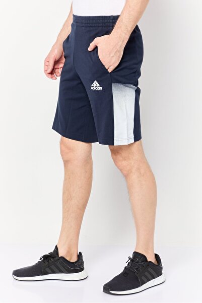 adidas Men Sportswear Fit Brand Logo Outdoor Shorts, Navy