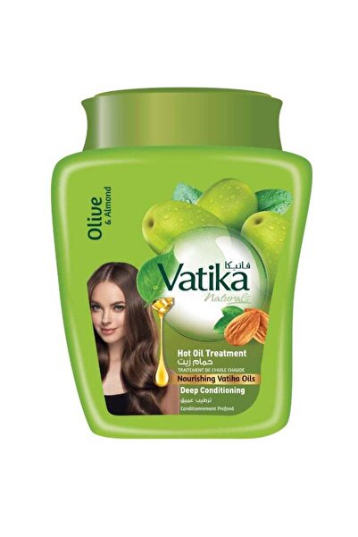 Dabur Olive and almond oil bath for deep hair moisturizing 500g
