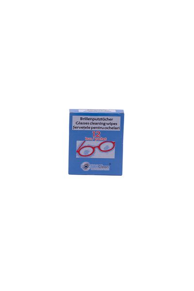 zola Servetele pentru ochelari Doctor Clean, 12 bucati