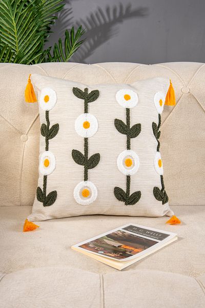 Bade Design Punch Embroidered Throw Pillow Cover Pillow Case Very Preferred