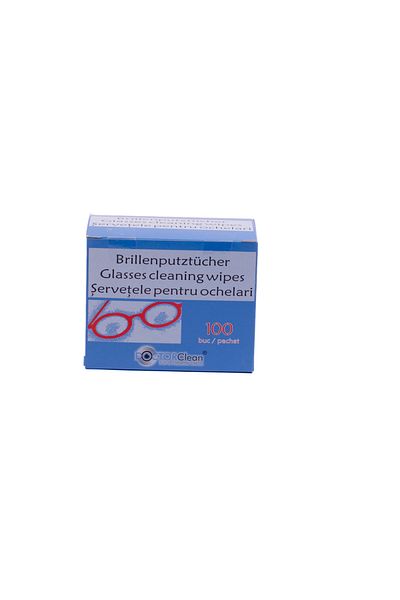 zola Servetele pentru ochelari Doctor Clean, 100 bucati