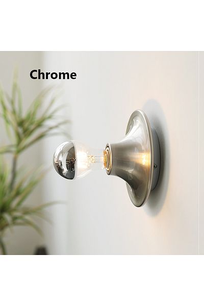 Choice Warm White (2700-3500K) D15-H13cm Chrome LED Interior Decor Wall Light for Living Room Aisel Corrido