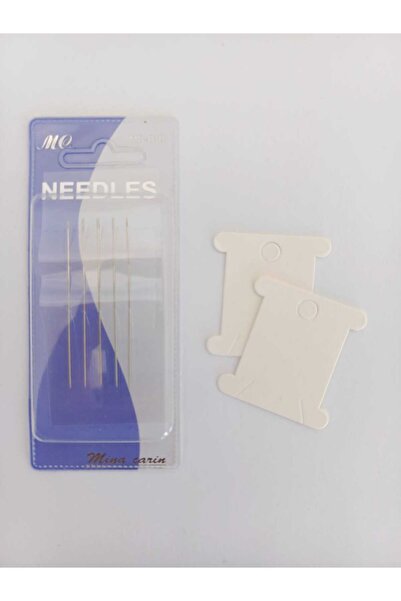 Eskişehir hobi sanat إبرة خرز ناعمة مرنة من مينا كارين فضية ميوكي و2 بطاقة لف...