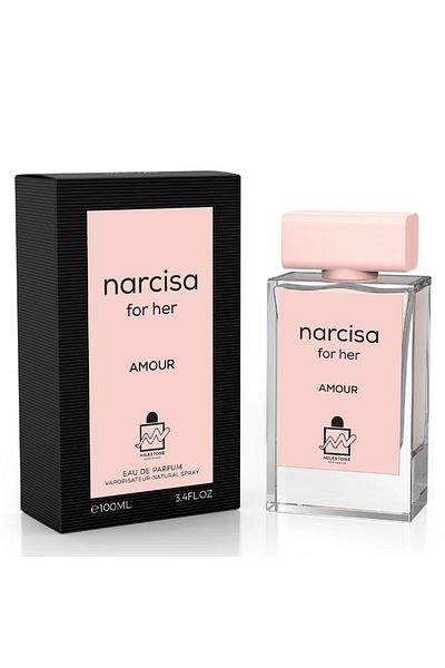Milestone Milestone Narcisa For Her Amour Parfum, 100 ml, Floral & Lemnos, Femei