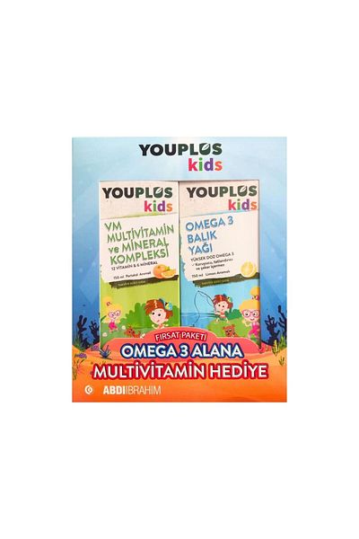 Youplus Kids Omega 3 Fish Oil 150 ml Kids Vm 150 ml