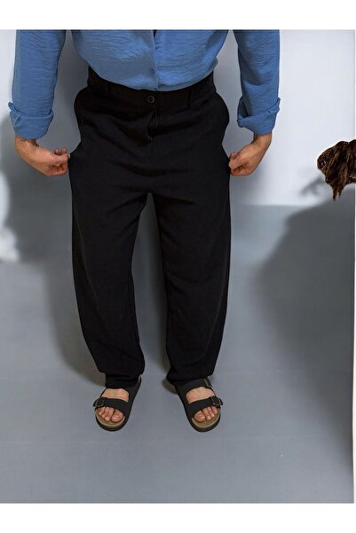 Butik بنطال روس باجي كتان