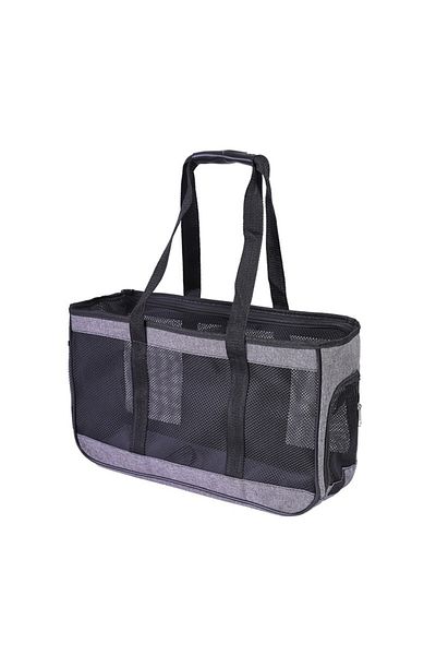 Choice L GRAY Dog Carrier Bag Soft Side Backpack Cat Pet Carriers Dog Travel Bags Airline Approved Transpor