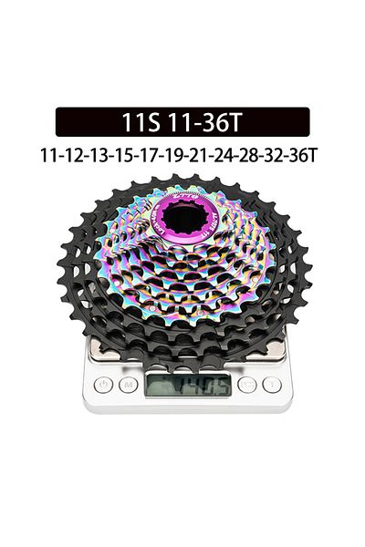 ZTTO 11s 36T Black-Rainbw ZTTO Ultralight 11/12 Speed Road Bike Cassette 11s 12s 11-28/30/32/34/36T ULT S