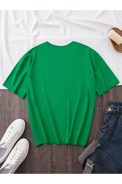 Let's Wear Премиум тениска с щампа „майка и дъщеря“ и кръгло деколте за жени