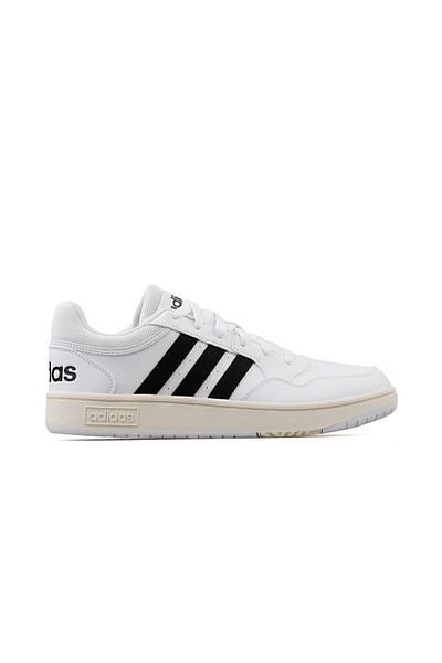 adidas Ανδρικά παπούτσια Casual Hoops 3.0 GY5434 Λευκό