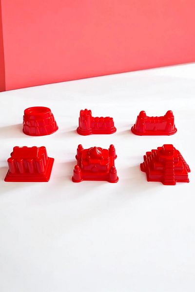 TutturX Kinetic Sand Mold Historical Structures 6 Pieces