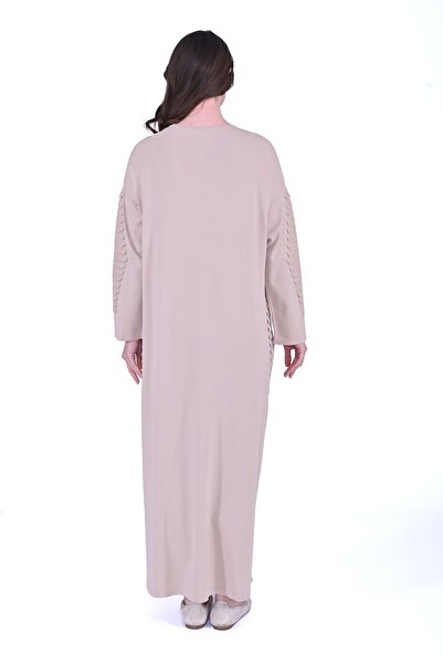 Invee Invee 7060 Beige Knitwear Dress