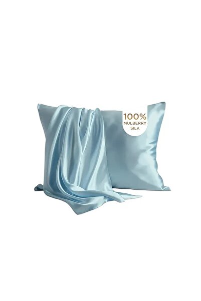 ZAVO Ipek 22 Momme Italyan Dut Ipeği Saf Ipek Yastık Kılıfı Tekli Silk Pillow...