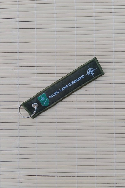 İZMİR ASKERİ MALZEME Allied Land Command for the Soldier Yesil Nakis Cloth Ke...