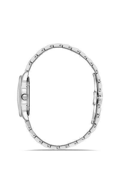 FERRO Silver Steel Band Women's Wrist Watch Fl21512Awt-A15