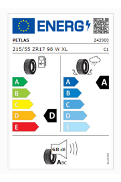 Petlas Prestige Sport 215/55 R17 98W XL Yaz Lastiği - 2026