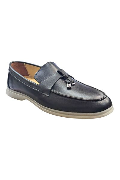 Greyybull Shoes Black Men's Casual Suede Shoes, Rok Loafer Shoes