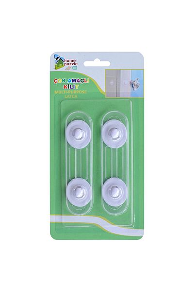 Homepuzzle Multi-Purpose Security Lock White