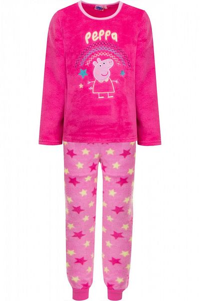 Peppa Pig Peppa Pig long pajamas hs2150, color Red, 6 years