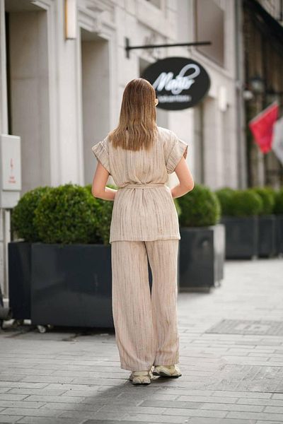 Ekim Store New Season Masculine Vest Trousers Double Blazer Suit