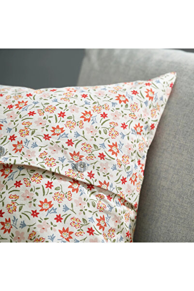 IKEA Gullnattljus Pillow Case, White-Flower Print, 50X50 cm